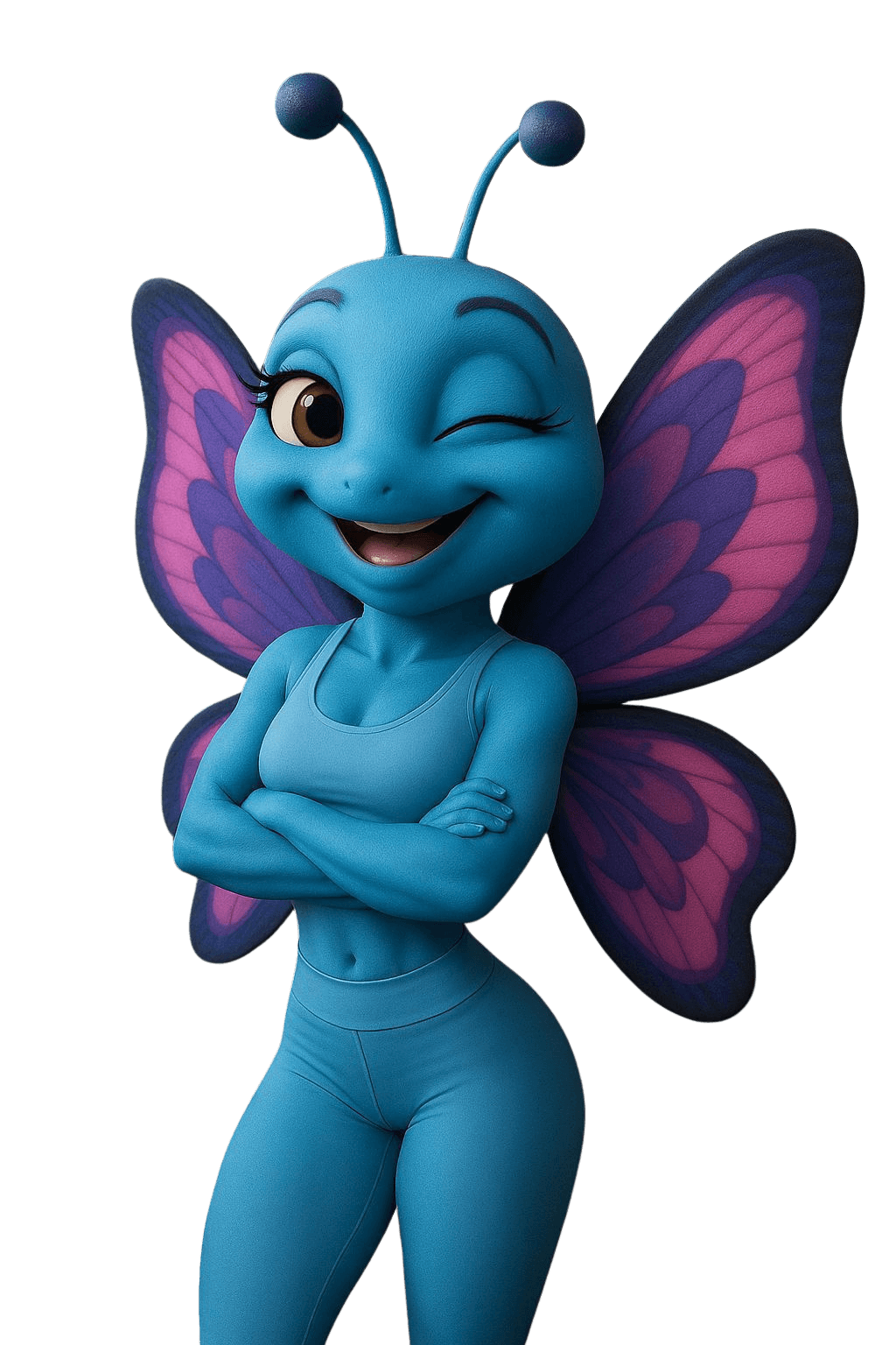 Imagem da Bari sorrindo